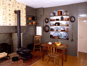 The kitchen of the Wadsworth-Longfellow House