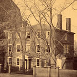 1867 view of the Wadsworth-Longfellow House
