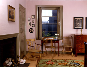 The bedroom of Anne Longfellow Pierce