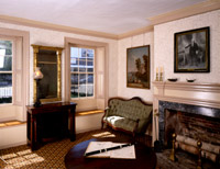 Parlor as restored